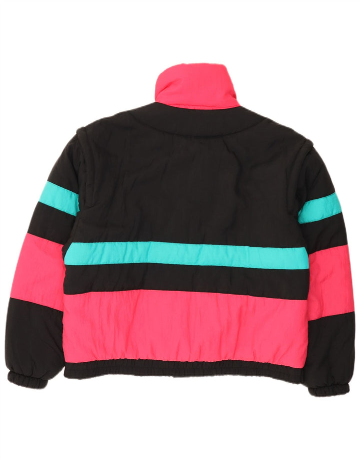 Brugi Veste matelassée pour homme UK 36 Small Multicolore Colourblock Nylon