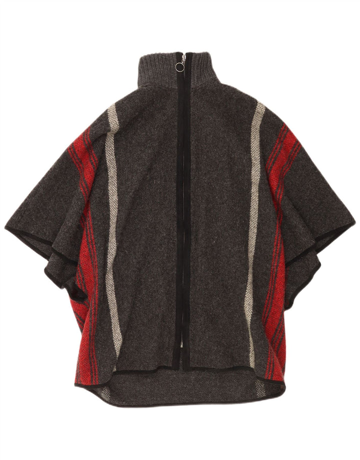 Massimo Dutti Pull cardigan surdimensionné pour femme UK 14 Gris moyen