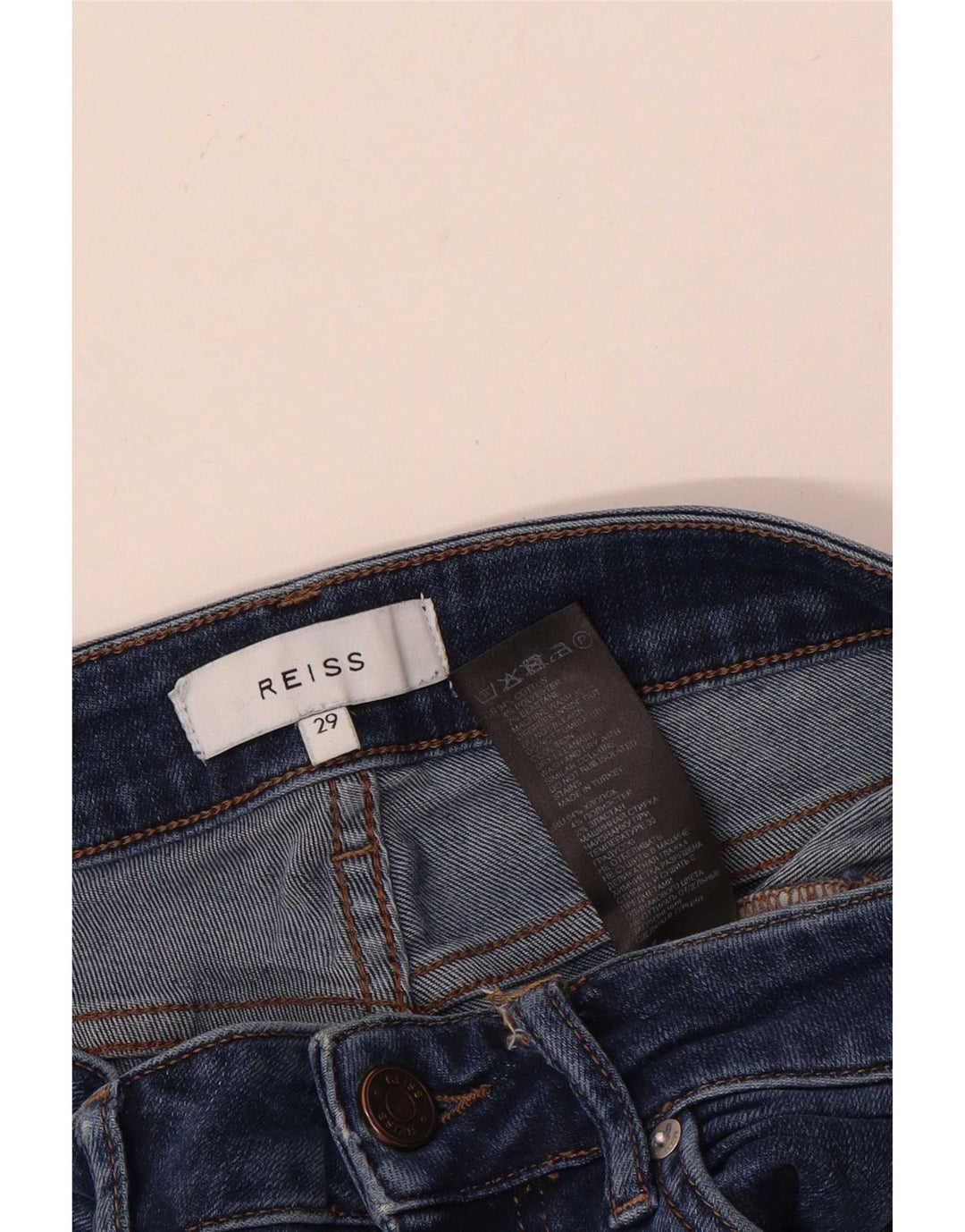Reiss Jean Skinny Femme W29 L30 Bleu