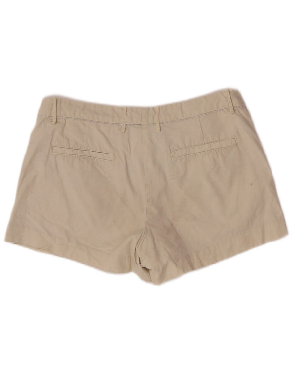 Gap Short Chino Taille Basse Femme UK 6 XS W28 Coton Beige