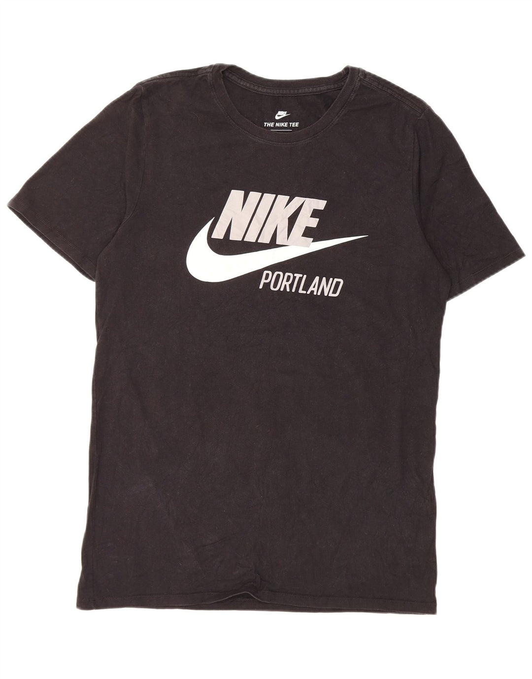Nike T-shirt graphique pour homme en coton noir Taille S