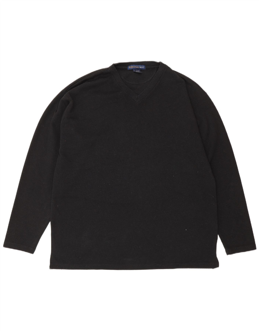 Essential Haut Homme Manches Longues Grand Noir Polyester