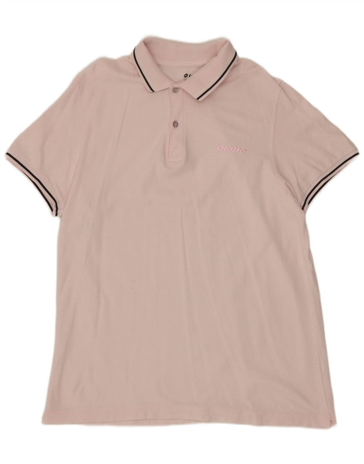 LOTTO Polo Homme Grand Rose