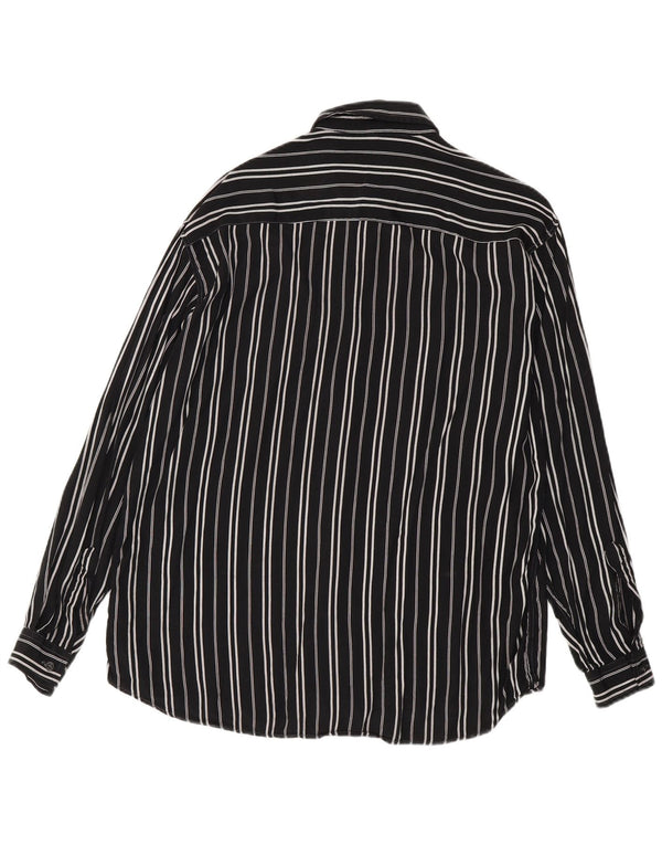 Roberta di Camerino Chemise Homme Rayée Noir Moyen