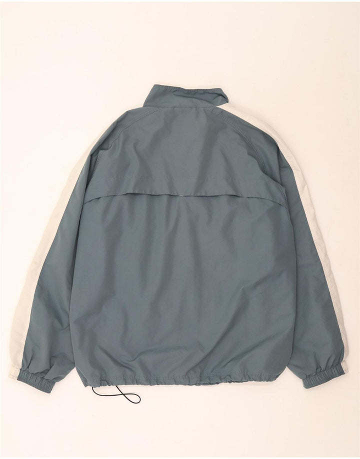 Puma Veste anorak coupe ample pour homme UK 38 Bleu moyen Colourblock