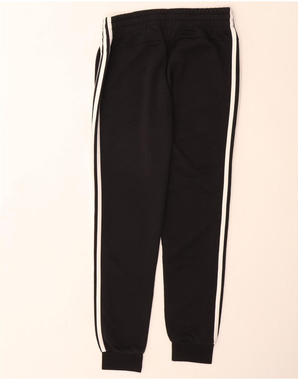 ADIDAS Pantalon de survêtement pour femme Joggers UK 8/10 Small Noir Coton