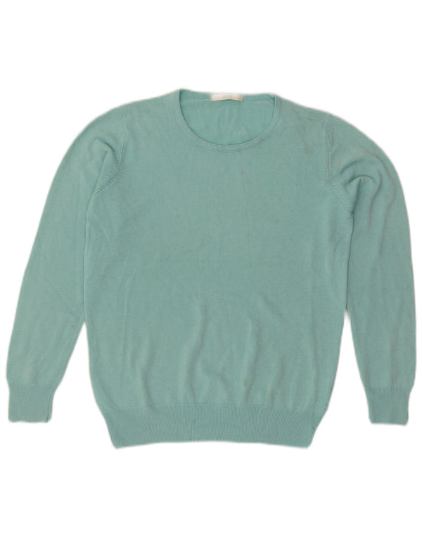 Marks & Spencer Pull ras du cou pour femme UK 10 Small Turquoise