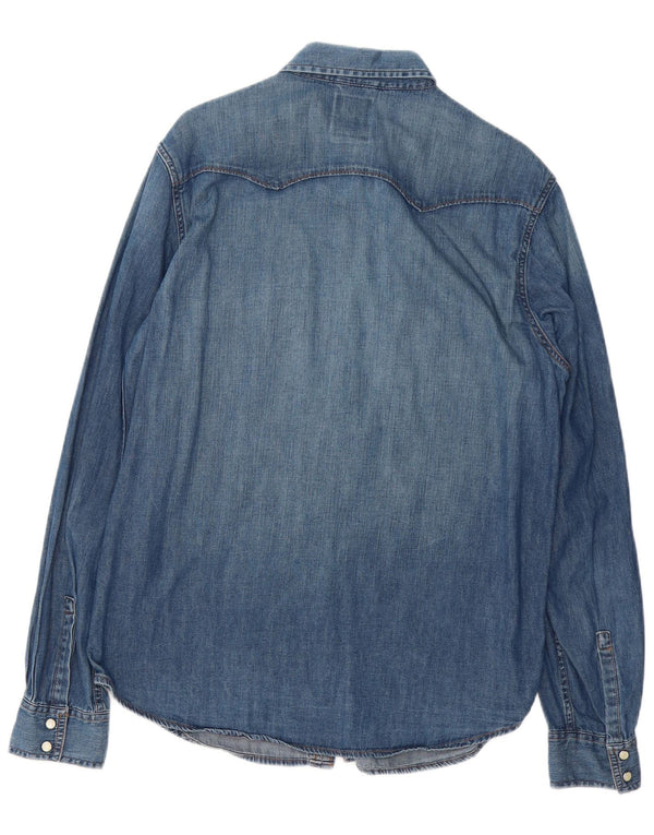 Levi's Chemise en Jean Modern Fit Homme Bleu Coton