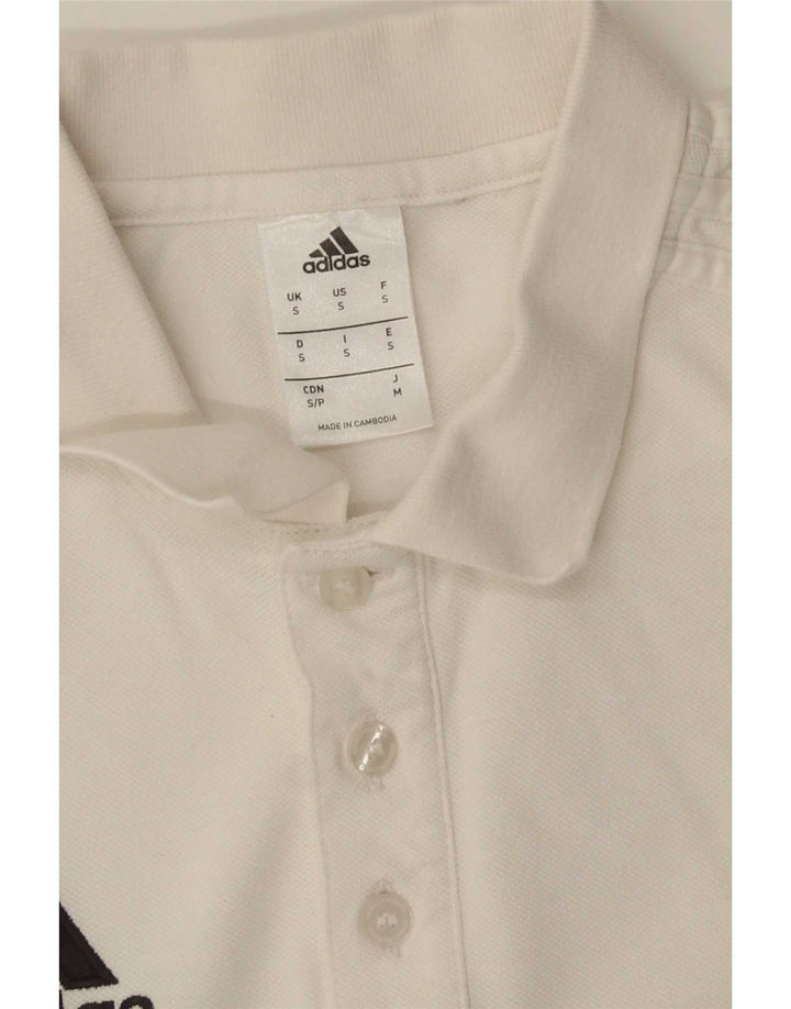 Adidas Polo Homme Petit Blanc