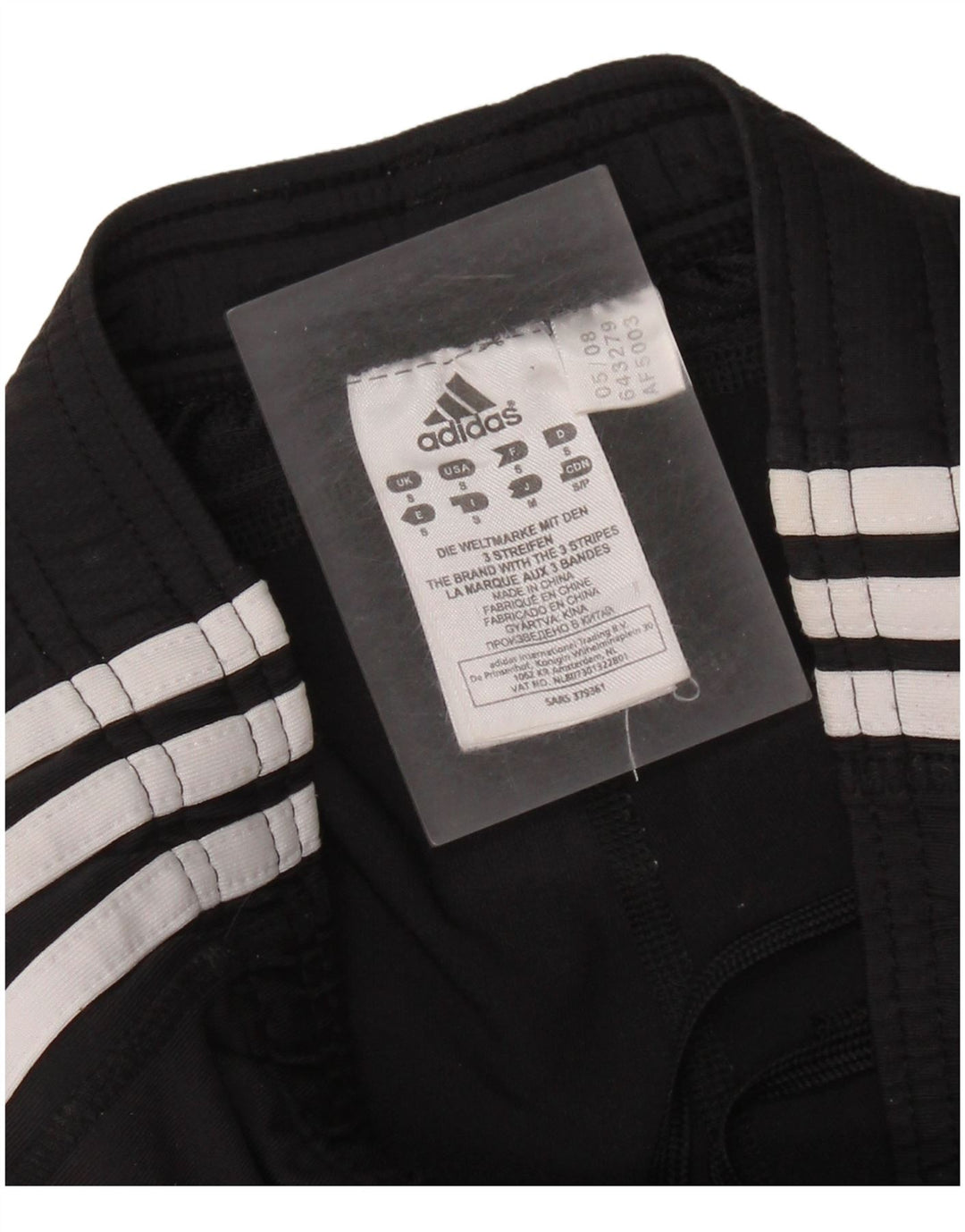 ADIDAS Pantalon de survêtement Climalite pour femme UK 10 Small Noir Polyamide
