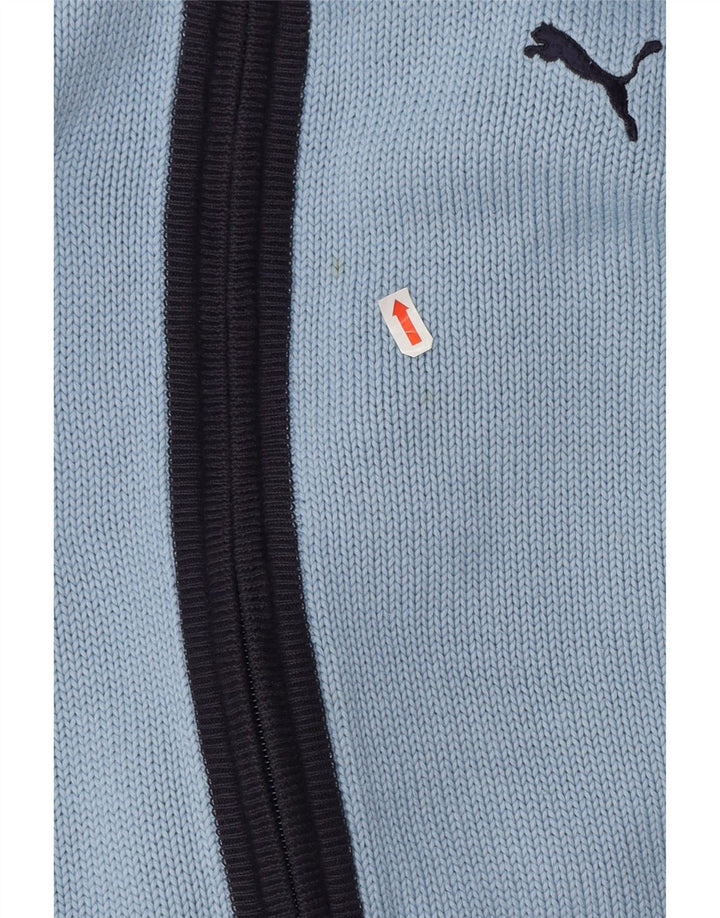 Puma Pull Cardigan Homme Grand Bleu Acrylique