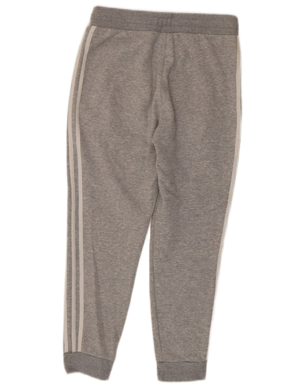 Adidas Pantalon de Survêtement Garçon Joggers 12-13 ans Gris Moucheté Coton