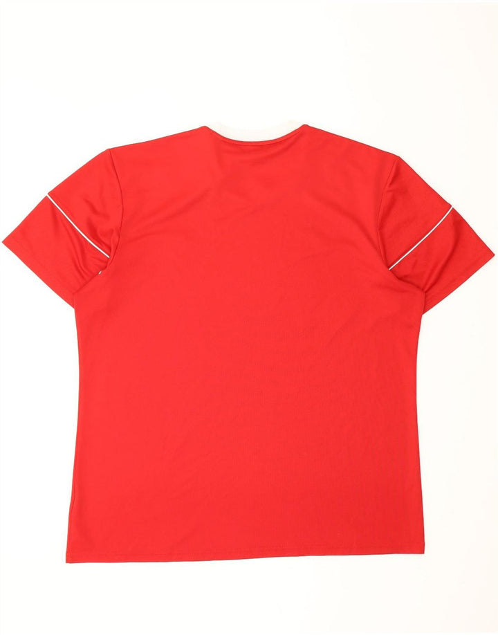 ADIDAS T-Shirt Climalite Homme Rouge XL