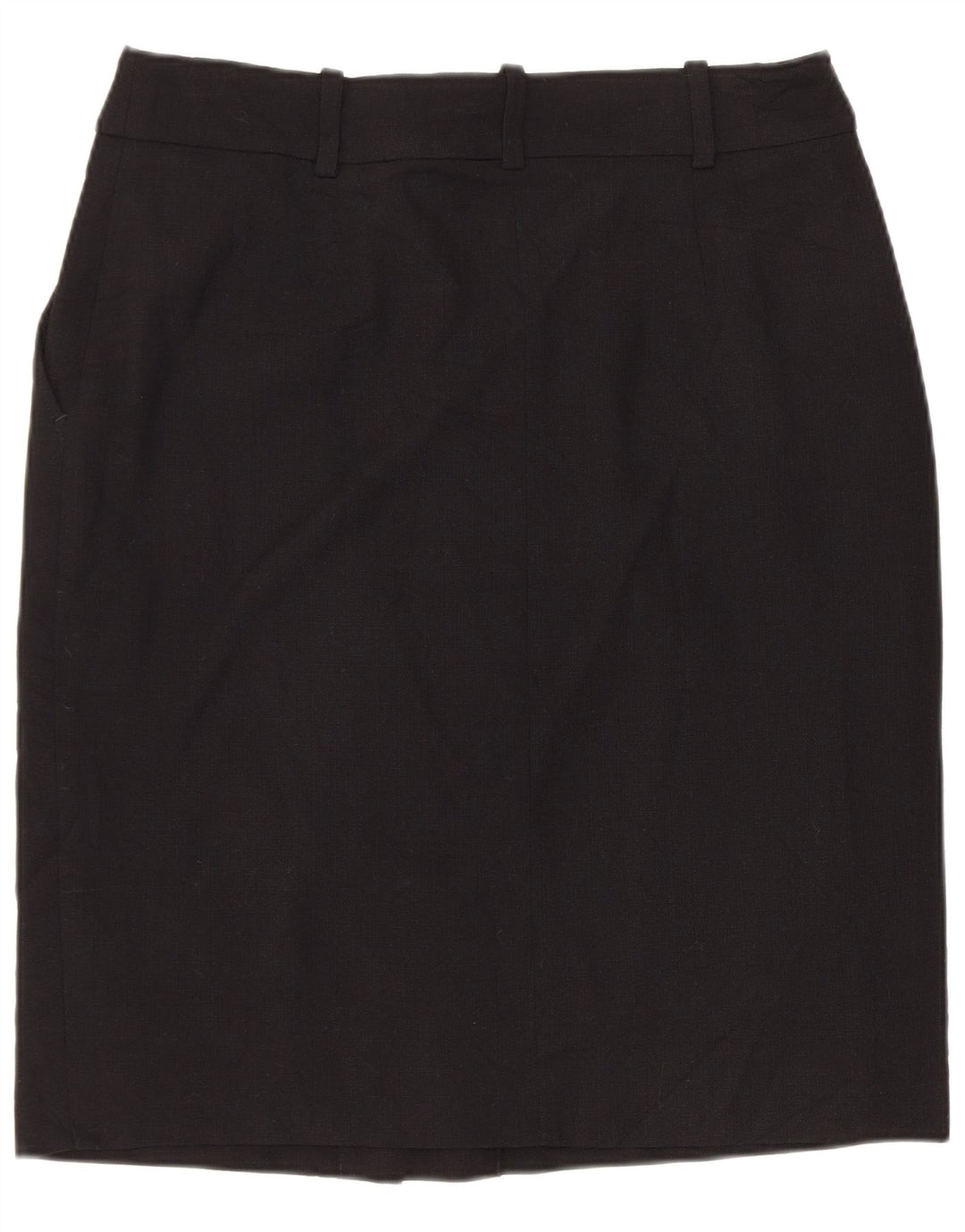 BROOKS BROTHERS Jupe droite pour femme US 4 Medium W30 Laine noire
