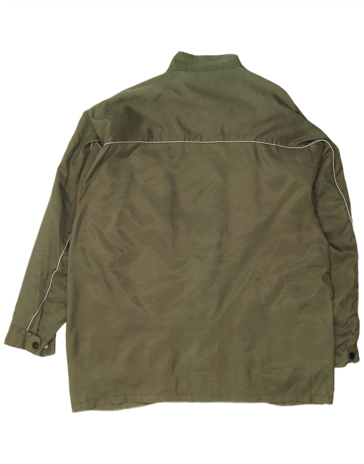 Belstaff Veste utilitaire pour homme UK 42 XL Kaki Nylon