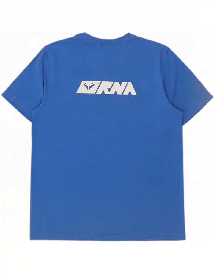 Nike Homme Rafa Graphic T-Shirt Haut Bleu Moyen Coton