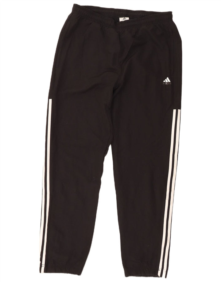 Adidas Pantalon de survêtement pour homme Noir moyen Polyester