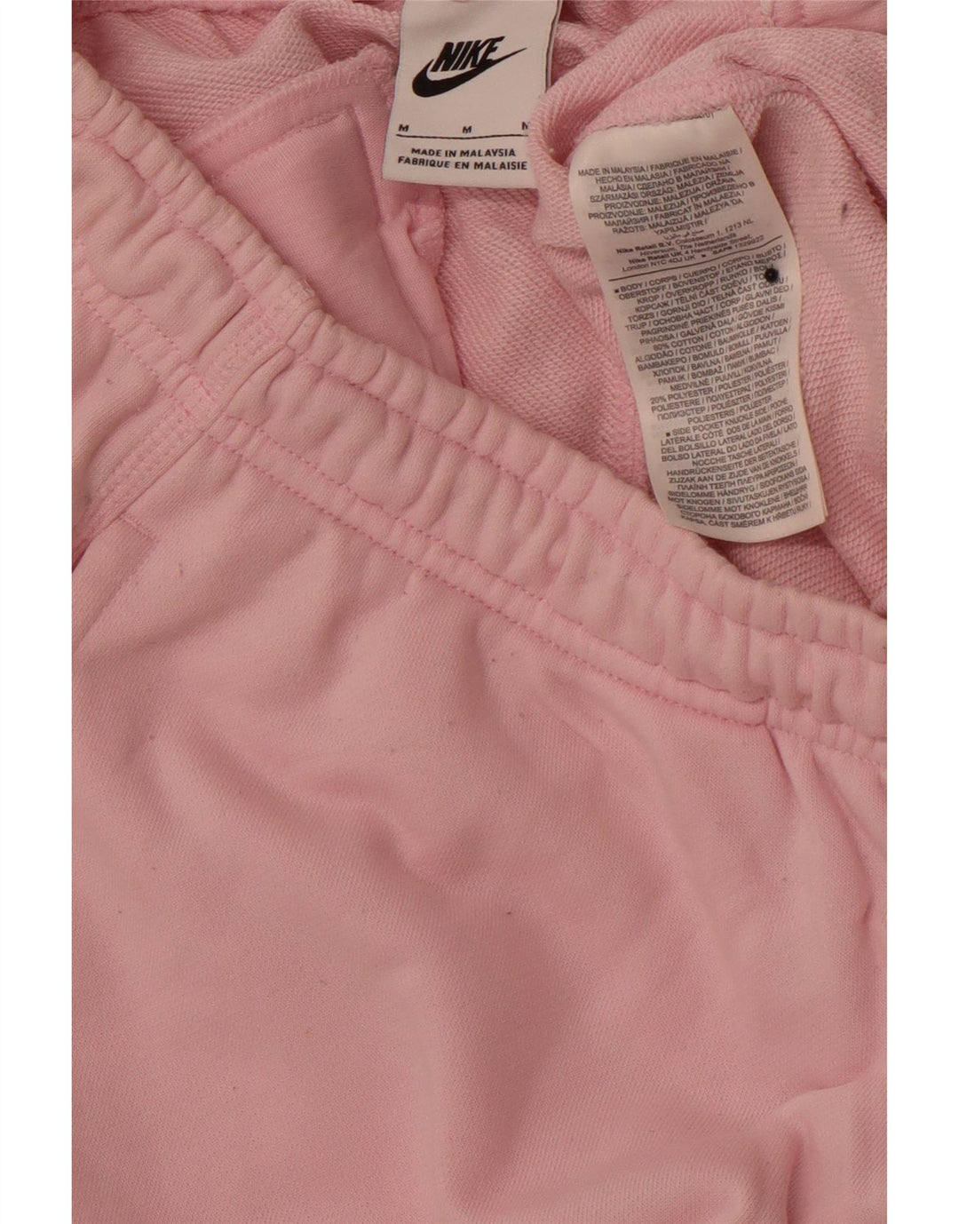 NIKE Short de sport pour femme UK 14 Coton rose moyen