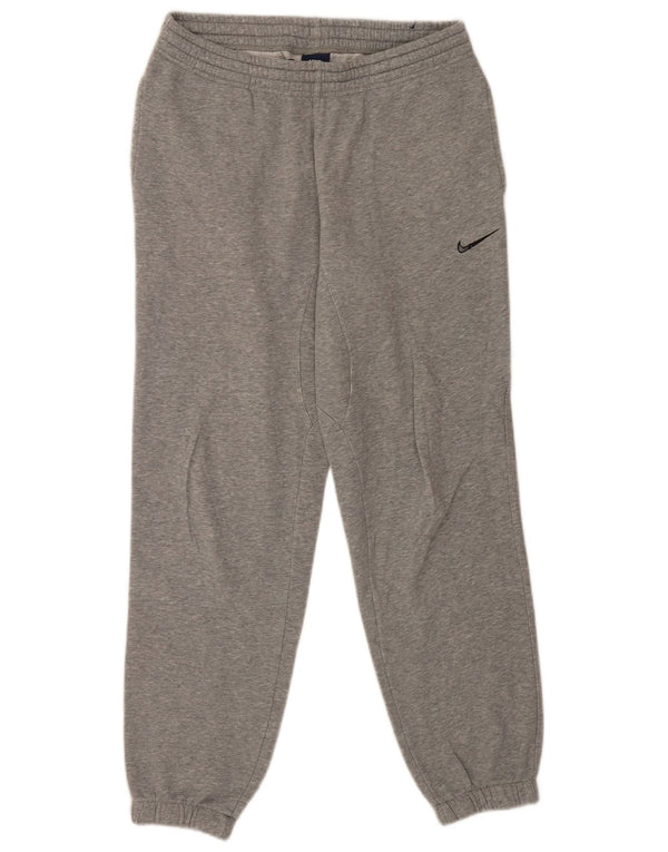 Nike Mens Tracksuit Trousers Joggers Medium Grey Flecked Cotton