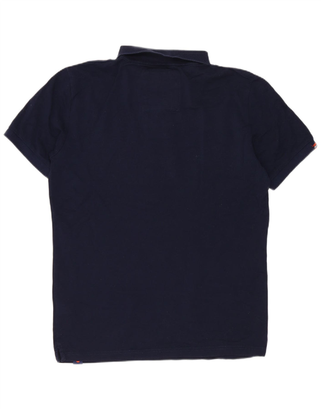 Superdry Polo Homme Petit Bleu Marine Coton