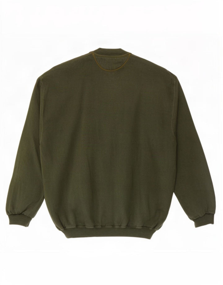 Rifle Cardigan Homme Pull XL Kaki Coton