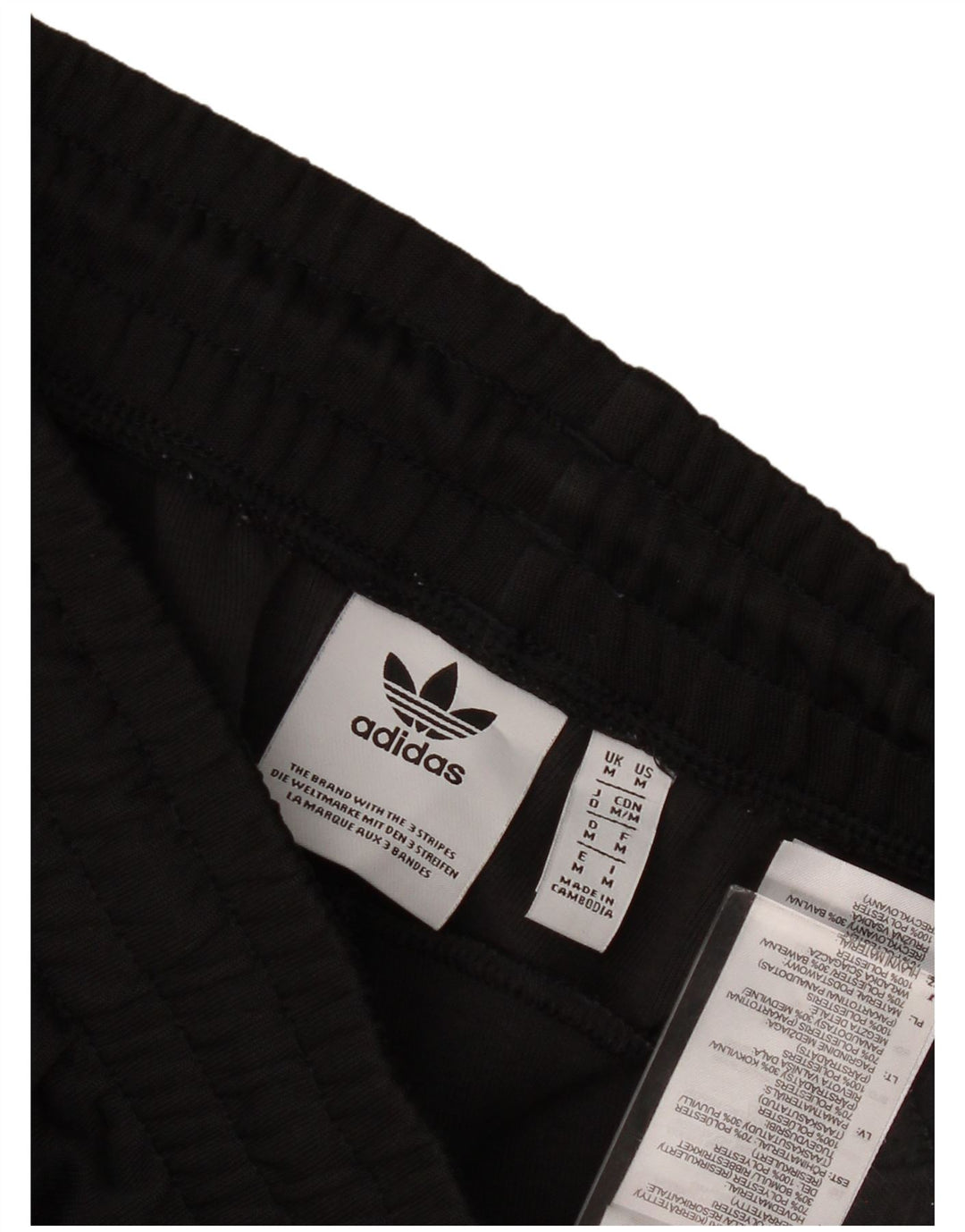 Adidas Pantalon de survêtement pour homme Noir moyen Polyester