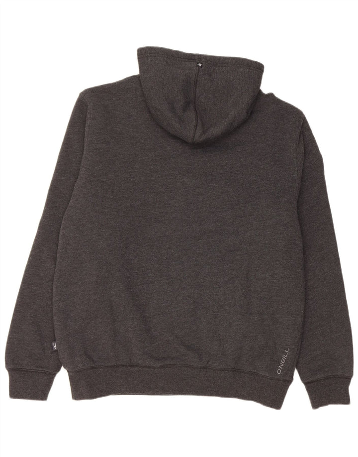 O'Neill Pull à capuche zippé pour homme Grand coton gris
