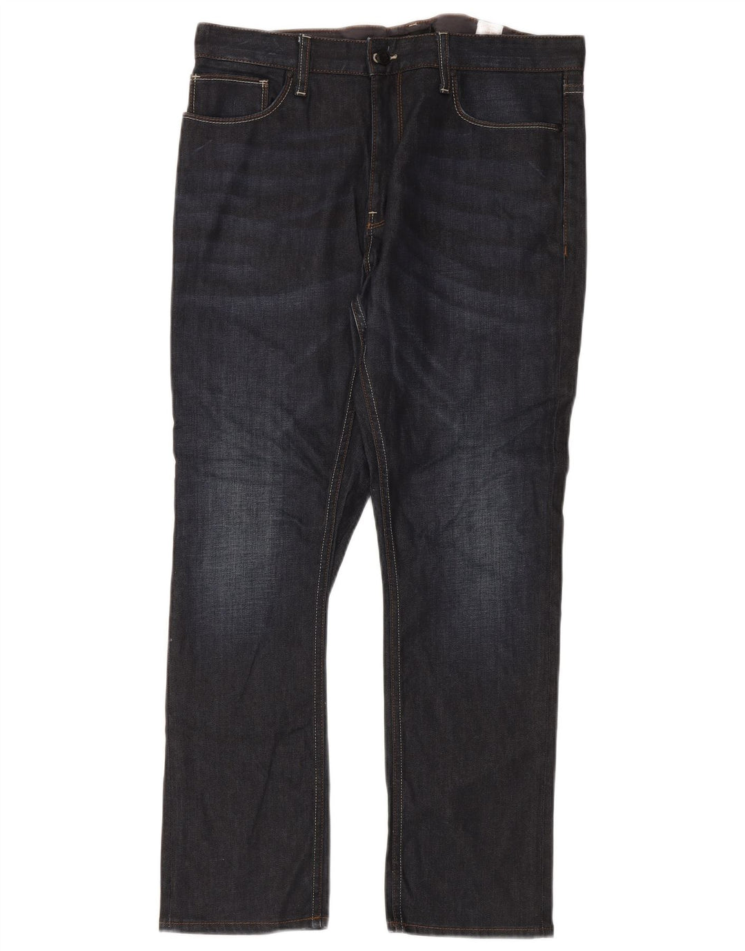 Marks & Spencer Jean droit autographe homme W36 L29 bleu marine coton