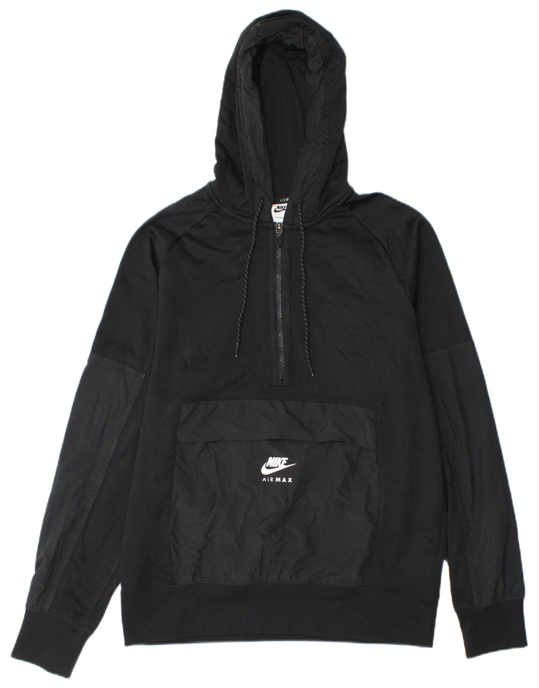 Nike Pull à capuche Therma-Fit pour homme Noir moyen Polyester