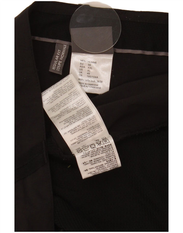 Jack Wolfskin Short Cargo Homme UK 46 XL W40 Noir Polyamide