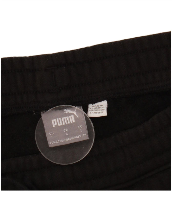 PUMA Short de sport graphique pour hommes, grand, noir