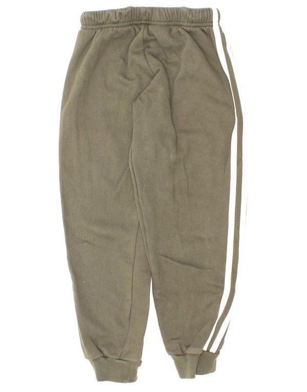 Adidas Pantalon de Survêtement Garçon Joggers 6-7 Ans Kaki Coton