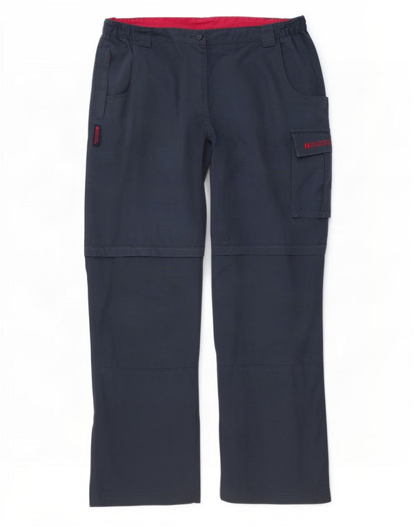 Mountain Warehouse Pantalon cargo pour femme UK 16 Large W36 L31 Bleu marine