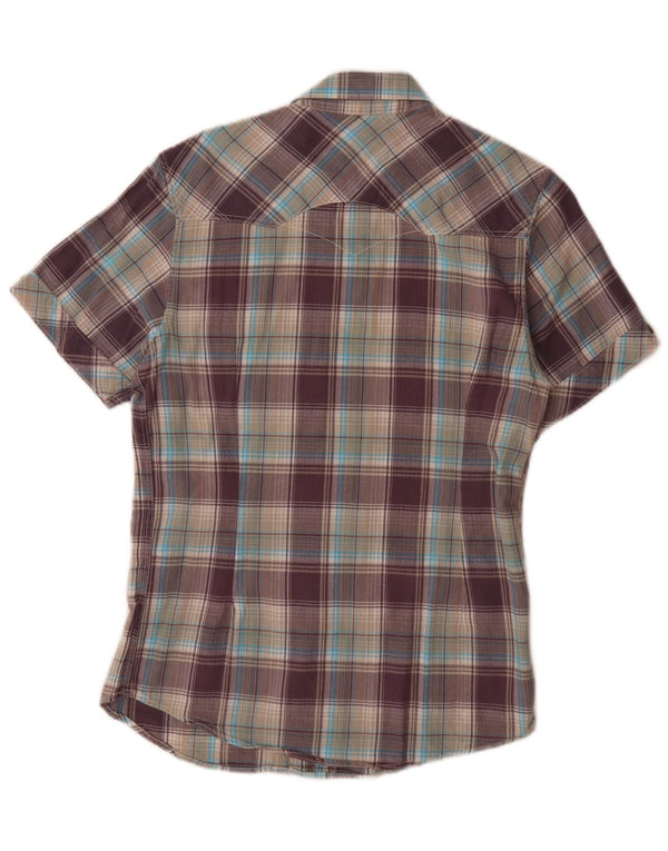 Levi's Chemise à Manches Courtes Homme Multicolore Check Cotton