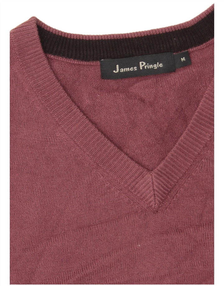 James Pringle Débardeur Homme Acrylique Bordeaux Moyen