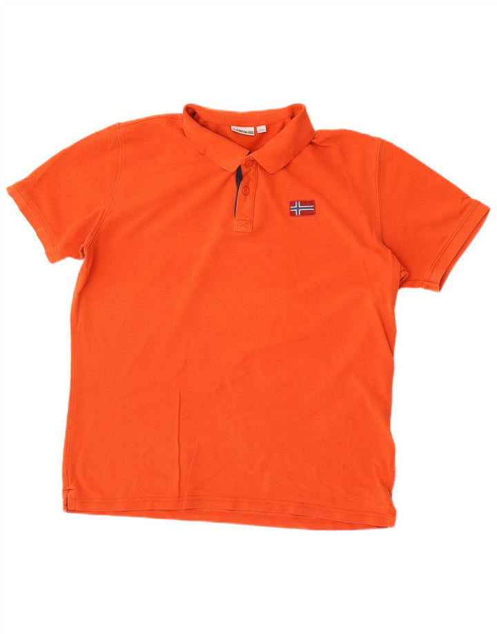 Napapijri Polo Homme 2XL Orange