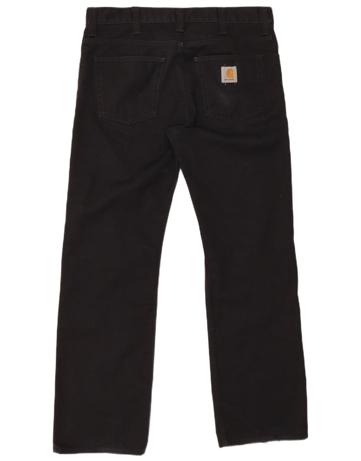 CARHARTT Jean droit homme W34 L32 noir polyester
