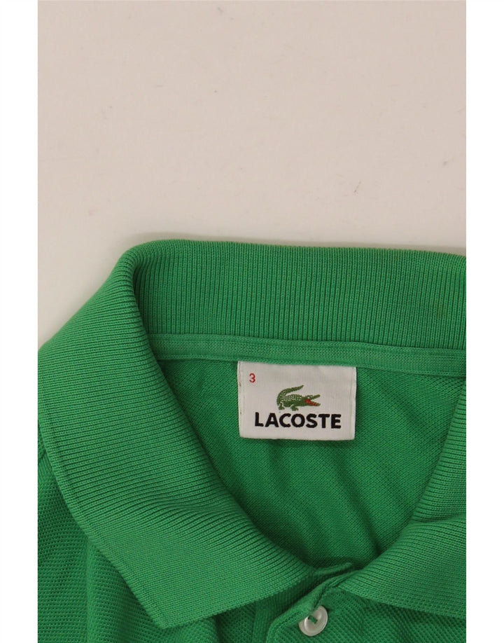 LACOSTE Polo Homme Taille 3 Petit Vert
