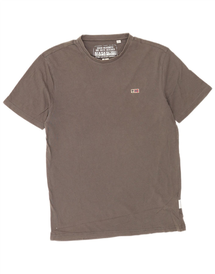 Napapijri T-Shirt Homme Petit Gris Coton