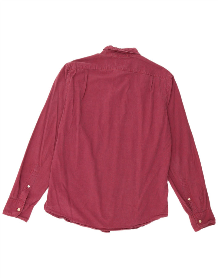 J. CREW Chemise ajustée sur mesure pour homme en coton à carreaux rouge moyen