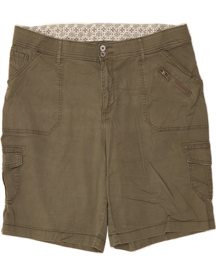 LEE Womens Cargo Shorts US 16 2XL W38  Khaki Cotton Vintage Lee and Second-Hand Lee from Messina Hembry 
