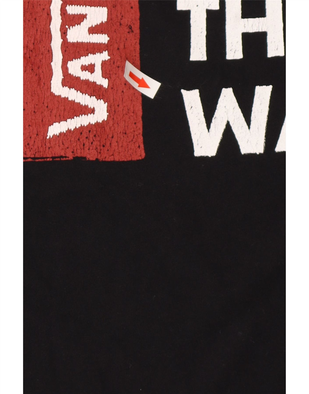 Vans T-shirt graphique pour homme en coton noir moyen