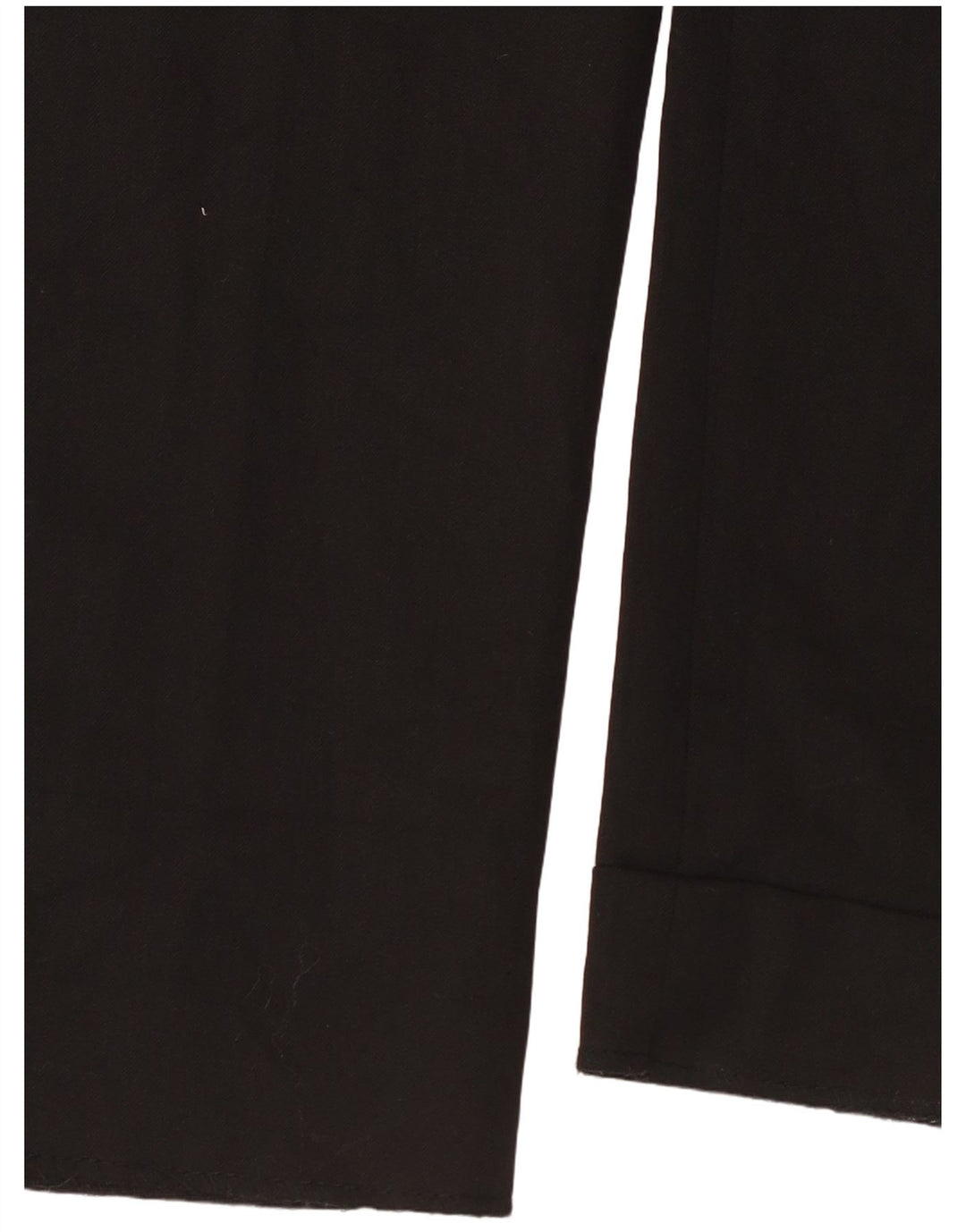 Zara Pantalon Chino Slim Femme Large W34 L30 Noir