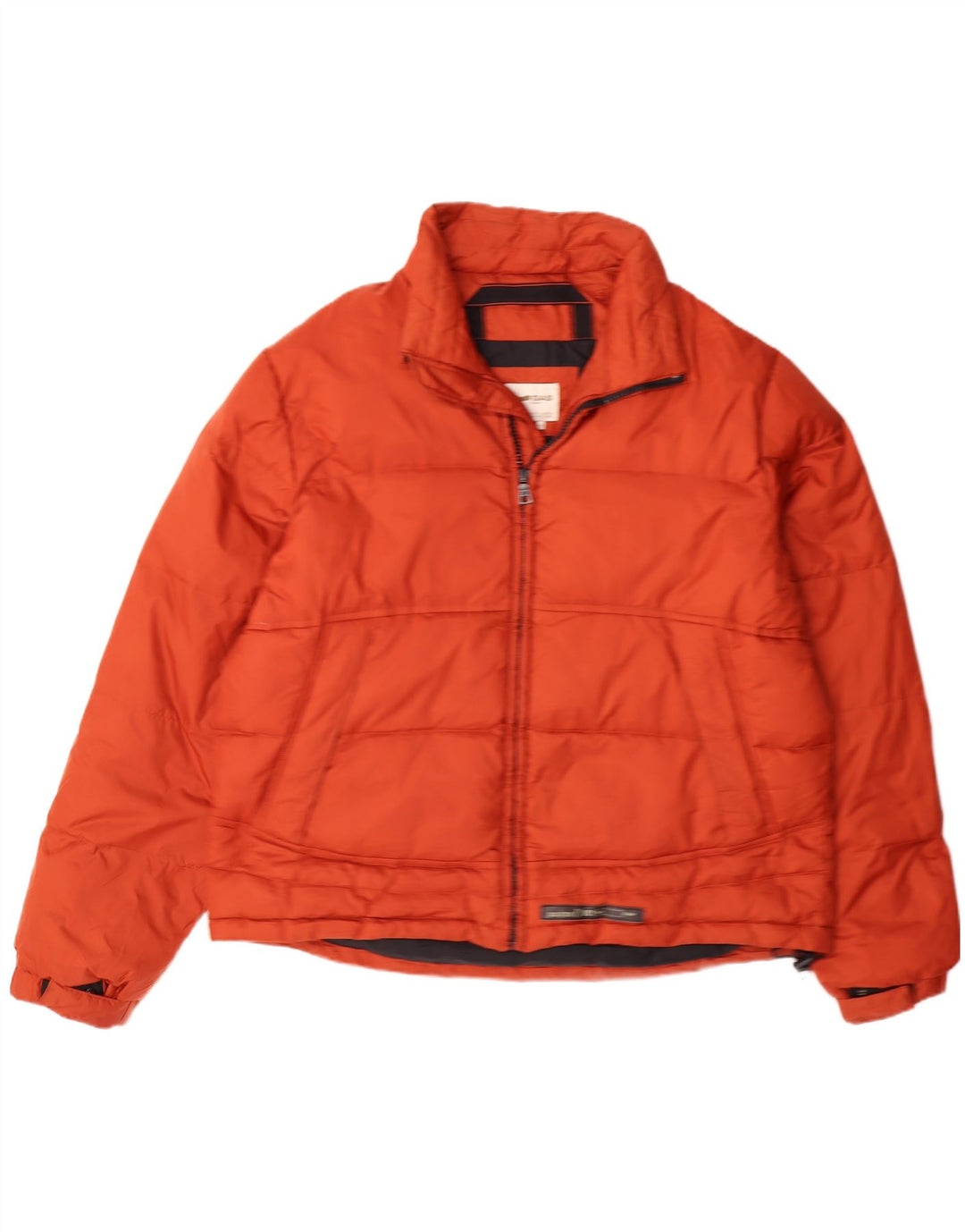 GAS Veste matelassée à capuche basique pour homme UK 2XL Orange Polyamide