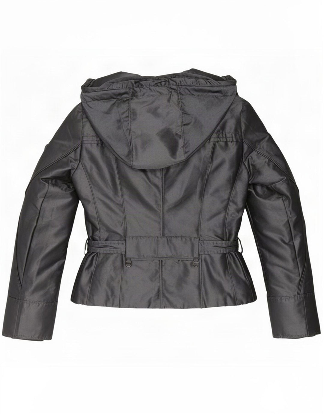 PEUTEREY Veste coupe-vent à capuche pour femme UK 18 XL Argenté Polyester