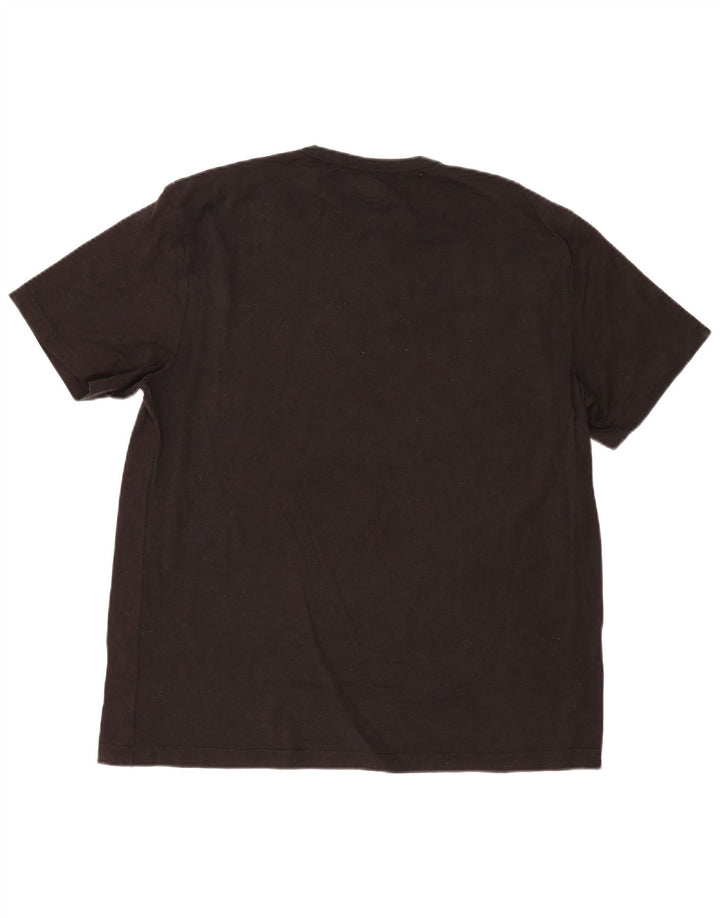 Lee T-Shirt Homme Top XL Coton Rayé Noir