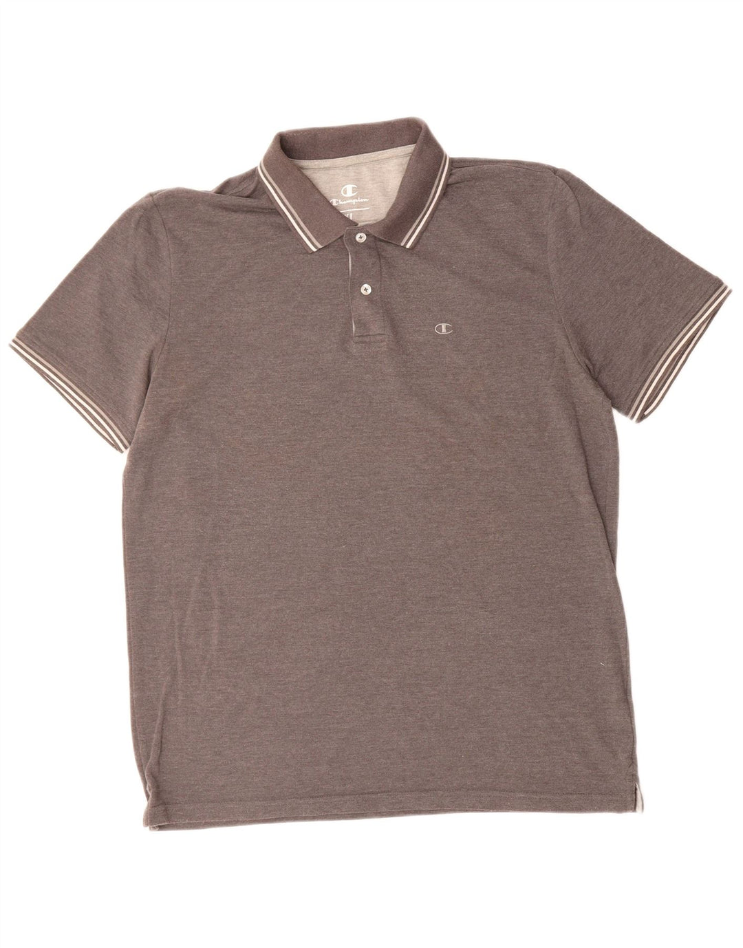 CHAMPION Mens Polo Shirt XL Grey