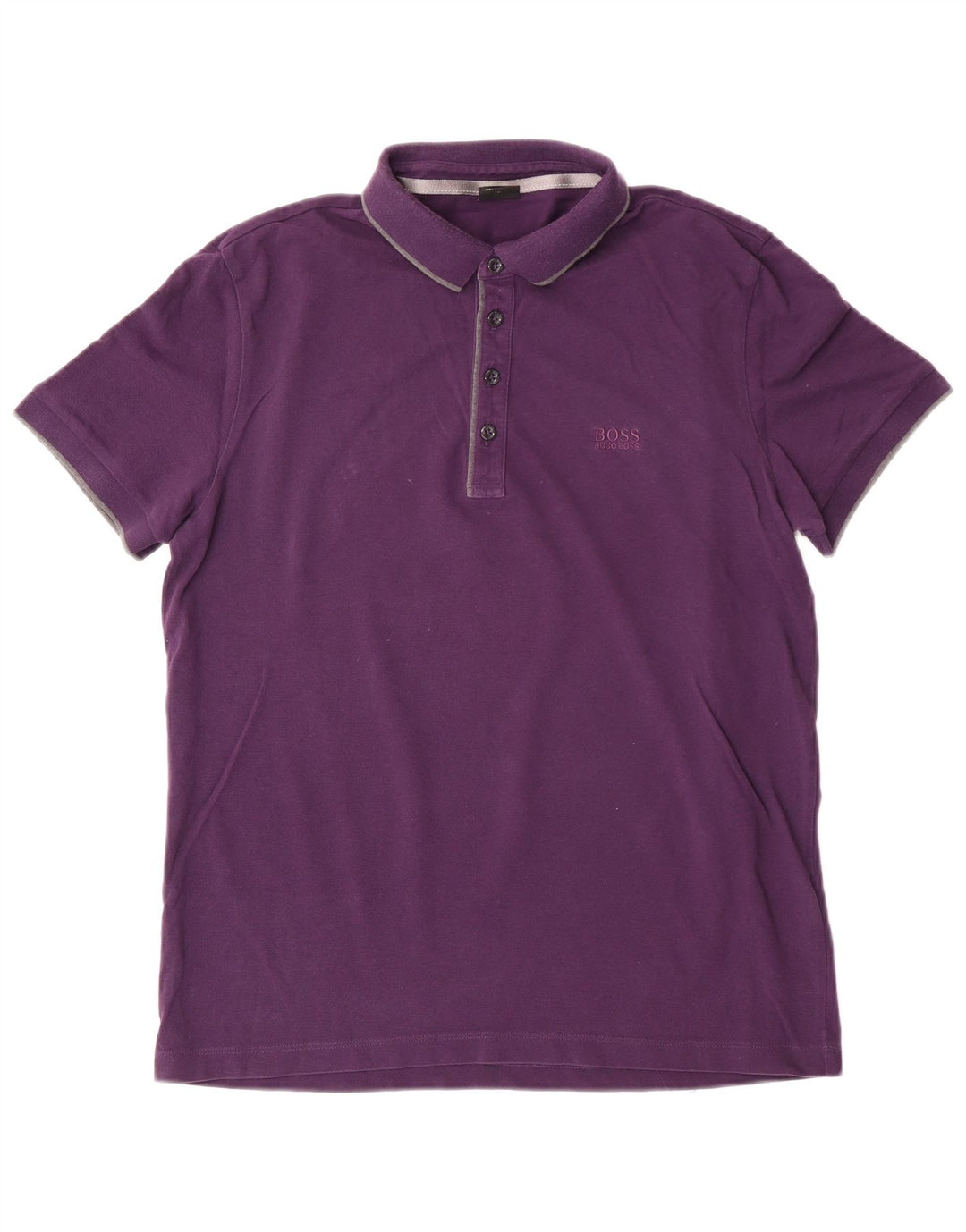 Hugo Boss Homme Regular Fit Polo Grand Violet Coton