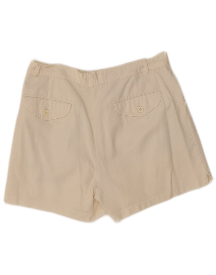 Sergio Tacchini Short Chino Homme IT 46 Small W28 Blanc