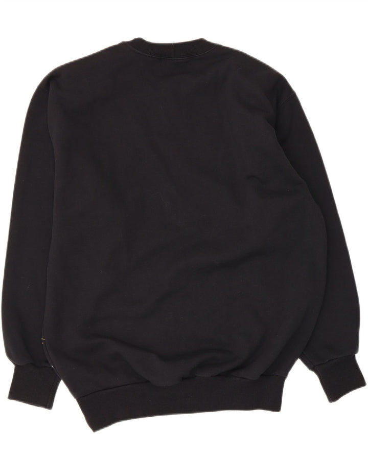Kris Michele Sweat-shirt graphique pour femme UK 14 Medium Noir Polyester